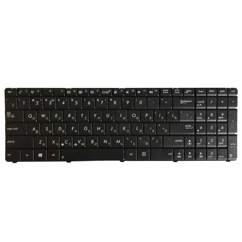 Rusijos klaviatūros ASUS K75 K75D K75DE K75A RU nešiojamojo kompiuterio klaviatūra