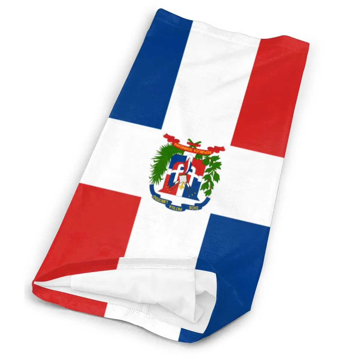 Dominikos Respublikos Vėliava Veidą Skara Su 2 Vnt Filtras universalią Skarą lankelis jojimo kaukė