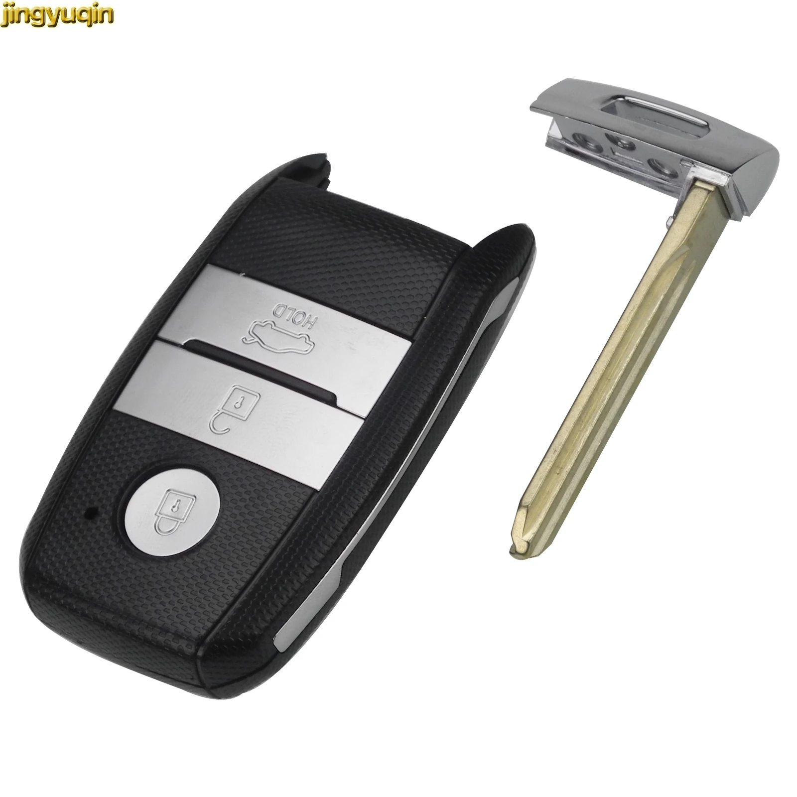 Jingyuqin 3 Mygtukus Nuotolinio Klavišą Shell Kia K3 K5 su Pūko Disko Smart Automobilių Klavišą Padengti FOB Pakeitimo