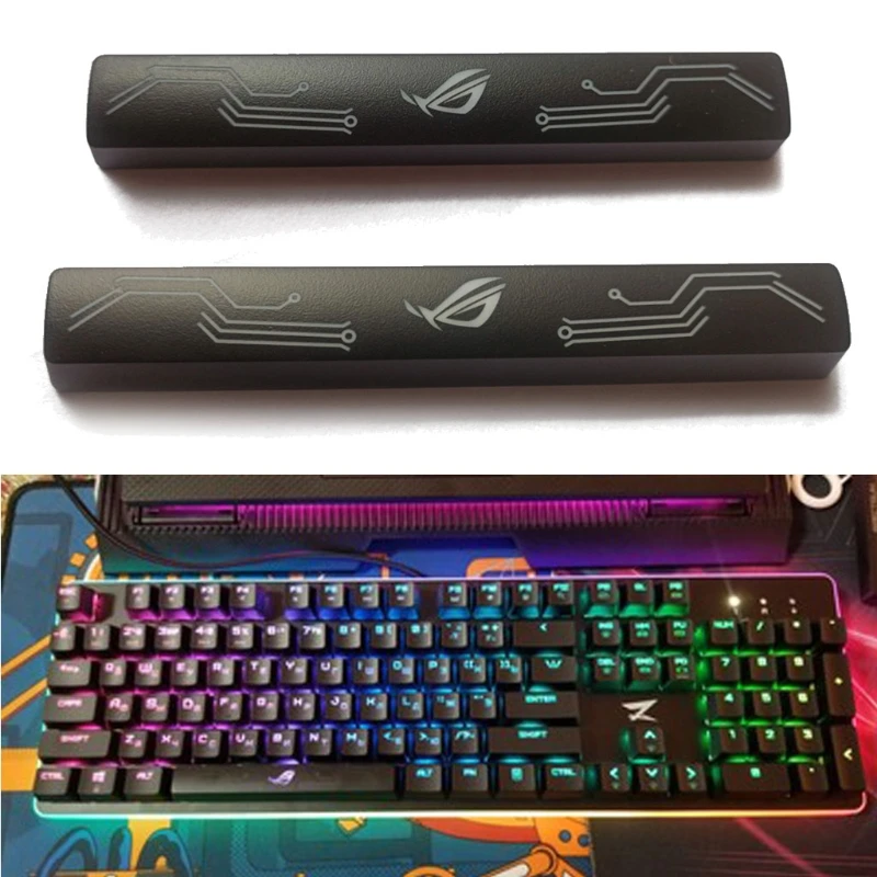 RGB Individualų ABS Apšvietimu Keycap Mechaninė Klaviatūra 6,0 X Razer 6,5 X Corsair K70 K65 K95 Kosmoso Permatomas keycap