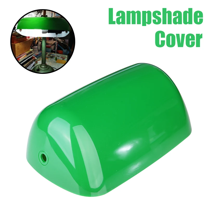 1pc 235mm Umbra Padengti Vintage Žalia Plastiko Lempos Atspalvis Padengti Stalas, Miegamajame Prekių Pakeitimas Umbra