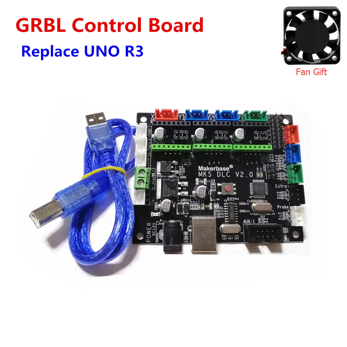 GRBL1.1 NEPRISIJUNGĘS LCD grbl lazeriniai kontrolės valdyba MKS DLC valdymo skydas Cronosmaker plokštė CNC 3018 pro atnaujinti rinkiniai CRONOS valdytojas