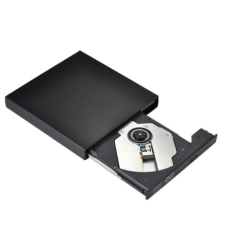 DVD ROM Išorinį Optinių Diskų, USB 2.0, CD/DVD-ROM / CD-RW Grotuvas Burner Slim Reader, Diktofonas, Nešiojami, Nešiojamas 
