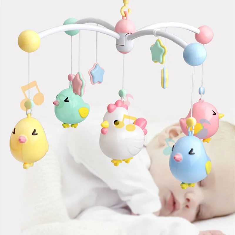 Touch versija svajonių lova bell naujagimių Besisukantis muzikos barškučių Lovelę juda lova vaikiška nuraminti žaislas jauniklį star, kabamųjų kūdikių žaislai