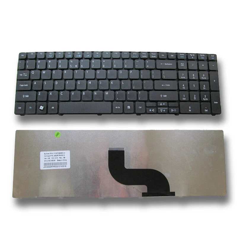 Naujas Acer EMachines G640 G640G G730 G730G G730Z Nešiojamojo kompiuterio Klaviatūra