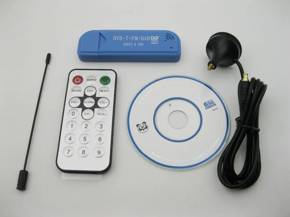 REDAMIGO Skaitmeninės palydovinės USB2.0 DAB FM DVB-T RTL2832 R820T SDR RTL-SDR Dongle Stick Skaitmeninis TV Imtuvas Imtuvas IR Nuotolinio valdymo S816