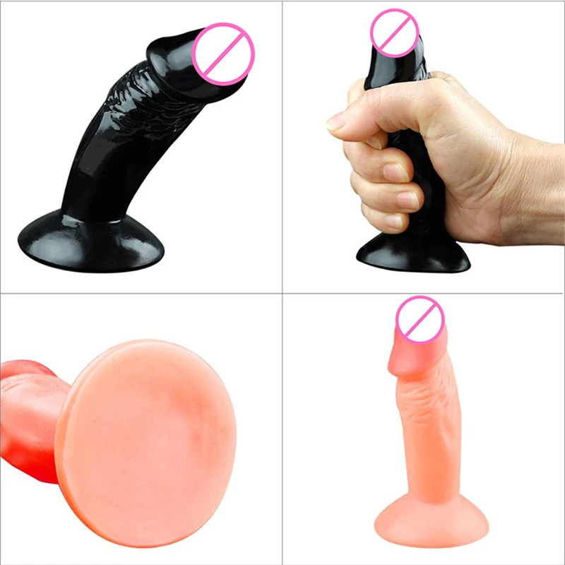 Tikroviškas Penis skirtas moterims Dildo Su siurbtuko Lankstaus Silikono Analinis Kaištis Butt Plug Puikus Vibratorių Vibratorius, Sekso žaisliukai Suaugusiems