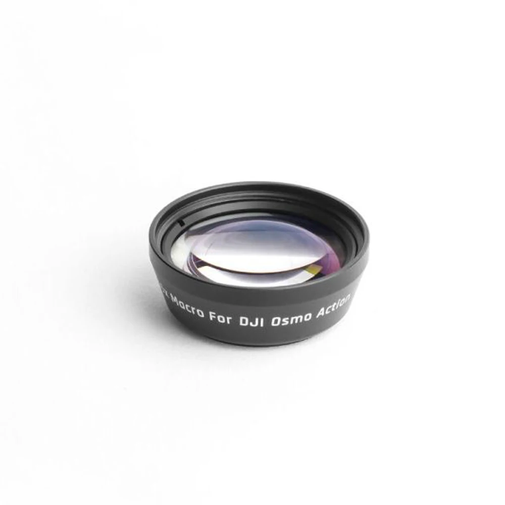 Optinis Stiklas Anti-shake Nešiojamas HD Apsaugos Fisheye Objektyvas Makro Objektyvas DJI OSMO Veiksmų 15X Zoom Sporto Fotoaparato Priedai