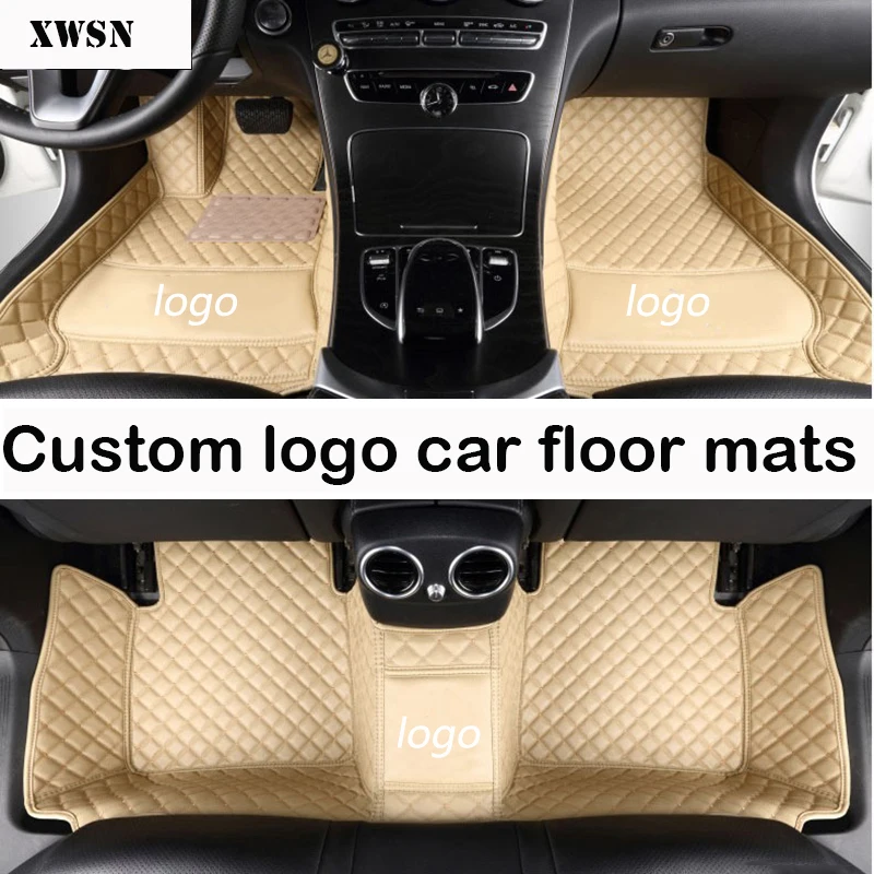 Logotipą automobilio grindų kilimėliai Ford Visi Modeliai F-150 focus 