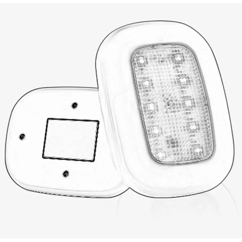 Įkraunamas LED Magnetinio Automobilių Dome Skaityti Žiburiai, Lubų Interjeras, bagažo skyriaus Stogo Lempos Lemputė Universalus Automobilių Vidinis