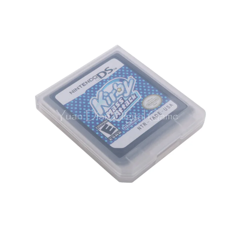 Nintendo DS 2DS 3DS Žaidimų Kasetė Konsolės Kortelės Kirbiy Masės Ataka anglų Kalba MUMS Versija