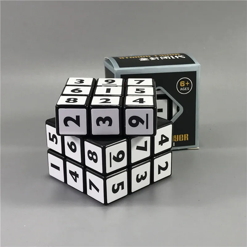 Magija Sudoku Skaitmeninis Kubas 3x3x3 Neo Profesinės Greitis Kubeliai Galvosūkiai Speedcube Švietimo Žaislai Vaikams, Suaugusiems, Vaikams, Dovanos