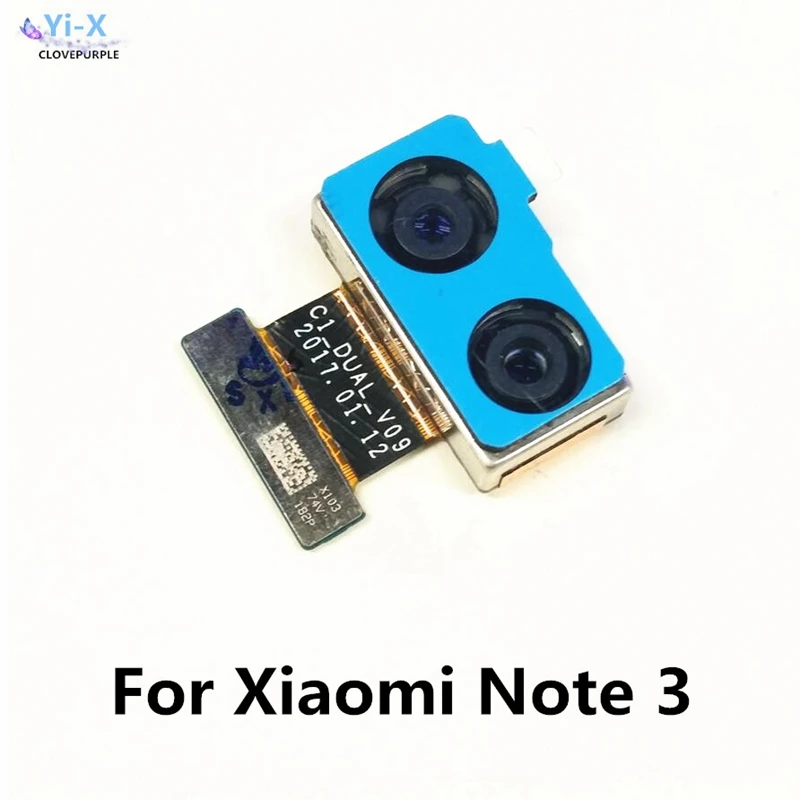 Originalus Atgal Priekinė Kamera Flex Kabelis Xiaomi 3 Pastaba Pagrindinių Galiniai Didelis Mažas Fotoaparatas Už Xiaomi Mi Note3