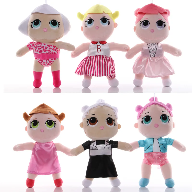 LOL staigmena lėlės Originalus lols bebek lėlės lol žaislai, pliušas minkšti kimštiniai boneca veiksmų skaičius, modelio mergaičių peluche dovanos