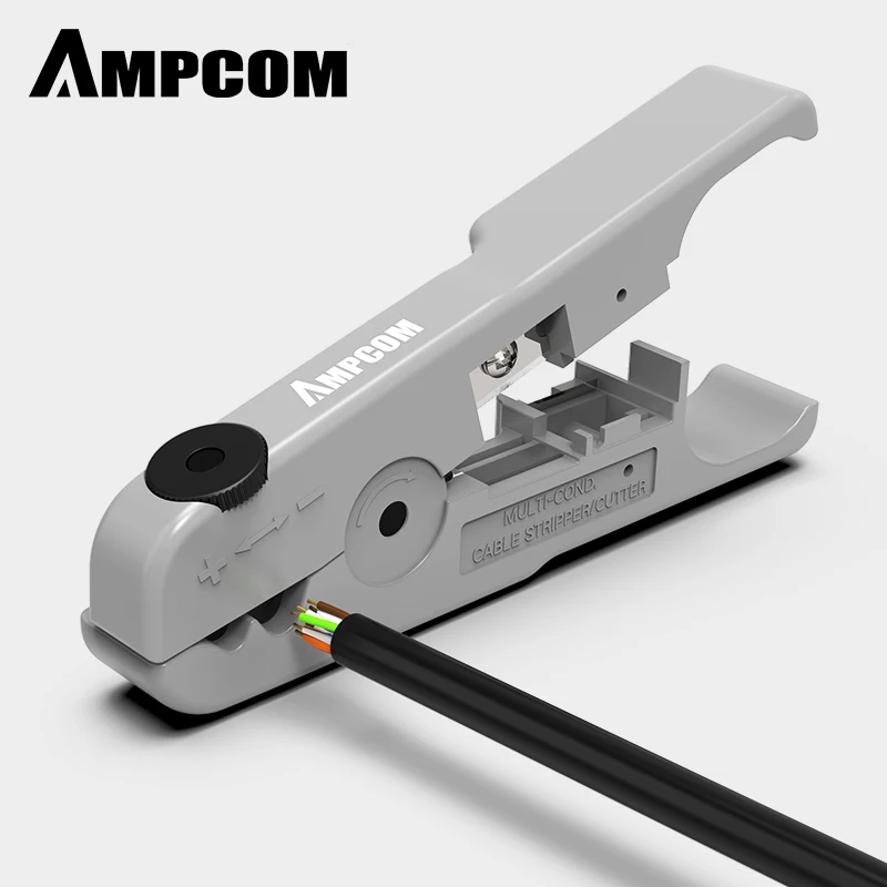 AMPCOM Kabelis Viela lengvųjų frakcijų pašalinimo įrenginio Suspaudimo Įrankis, Bendraašius kabelius, Valikliai, Apvalaus Kabelio , Pjovimo ir Plokščiųjų Kabelių Išpardavimas Įrankis