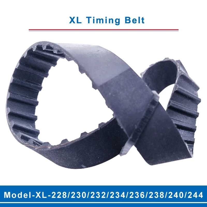 XL laiko juosta modelis-228XL/230XL/232XL/234XL/236XL/238XL/240XL/244XL diržo dantų žingsnio 5.08 mm, plotis-10/15mm už XL laikas skriemulys