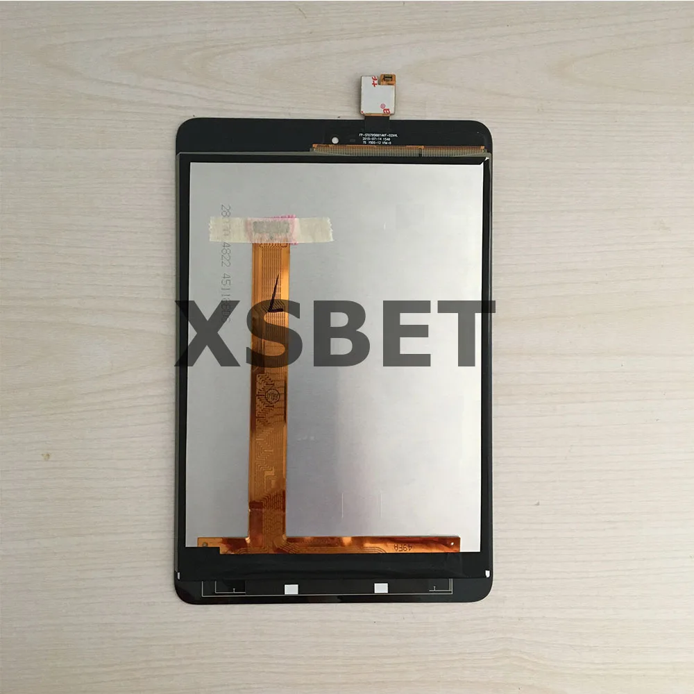 Už Xiaomi Mipad 1 2 3 A0101716 mce91 Jutiklinis Ekranas skaitmeninis keitiklis Stiklas+LCD Ekranas Asamblėjos Skydelio Pakeitimas Juoda+įrankiai