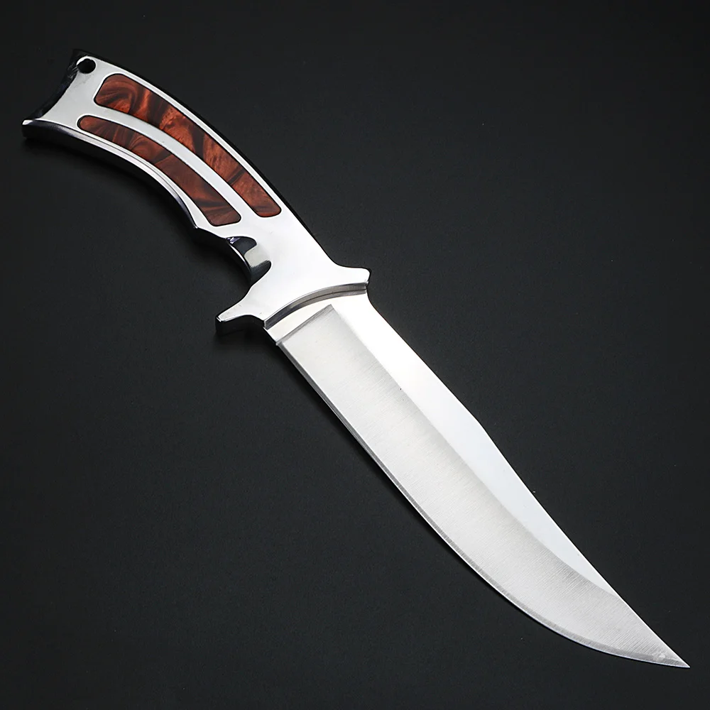 Kempingas medžioklės peilis, survival knife anti-aukštis standus fiksuotu trumpas peilis lauko tiesus peilis