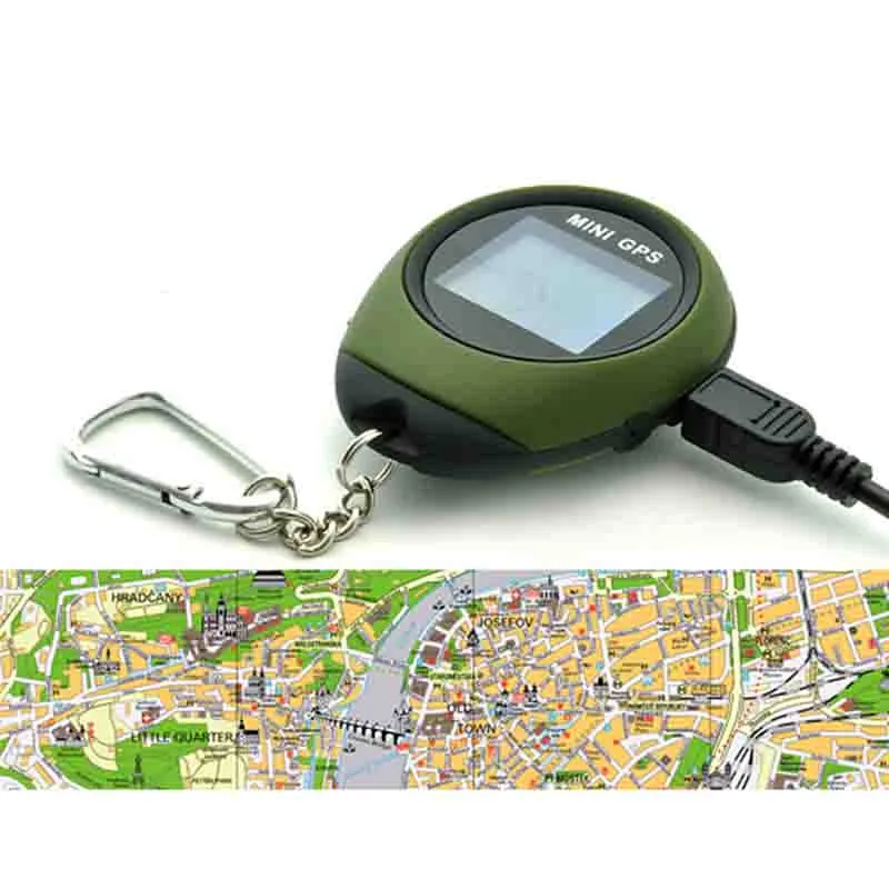 Mini GPS Seklys PG03 Keychain Rankinės Piniginės Tracker Navigator USB Įkrovimo Lauko Sporto Laipiojimo Ilgą Kelionę Turizmo GPS Nav