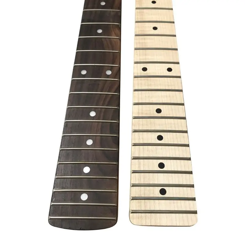 TL Elektrinės Gitaros Kaklo Rankena 22 Skirsniai Klevas Raudonmedžio Fretboard Muzikos Instrumentų Luthier Priedai Rinkiniai