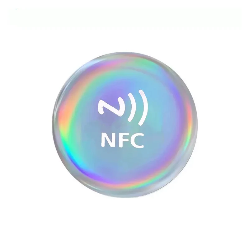 144 Baitų 13.56 MHZ Skersmuo 30mm Stabdžių Metalo NFC Ntag213 Epoksidinės Etikečių/Lipdukas Visiems mobiliojo Telefono Socialinių Akcijų OneHop Tegus