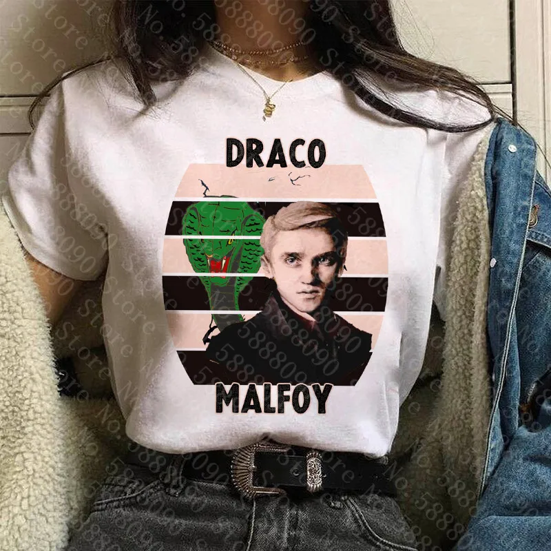 Vieną Imtasi Protiškai Pažintys Draco Malfoy Tumblr Moterų Marškinėliai Tee Viršuje Atsitiktinis Naujas Vasaros Juokingi Marškinėliai Moteriška Vintage Drabužių