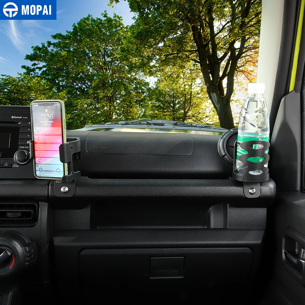 MOPAI Universalus Automobilinis Laikiklis Suzuki Jimny 2019+ Automobilinis Mobilių Telefonų Laikiklis Išgerti Puodelio Laikiklis Stovėti Suzuki Jimny 2019+