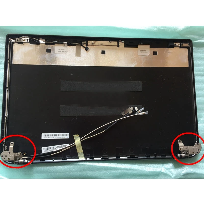 Viršų padengti TOSHIBA satellite L50-LCD back cover atveju