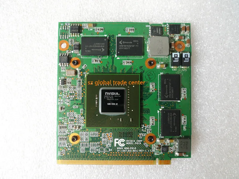 NAUJAS Acer Aspire 6930 5530G 7730G 5930G Nešiojamas Grafika Vaizdo plokštė nVidia GeForce 9600M GT 512MB GDDR3 MXM G96-630-A1