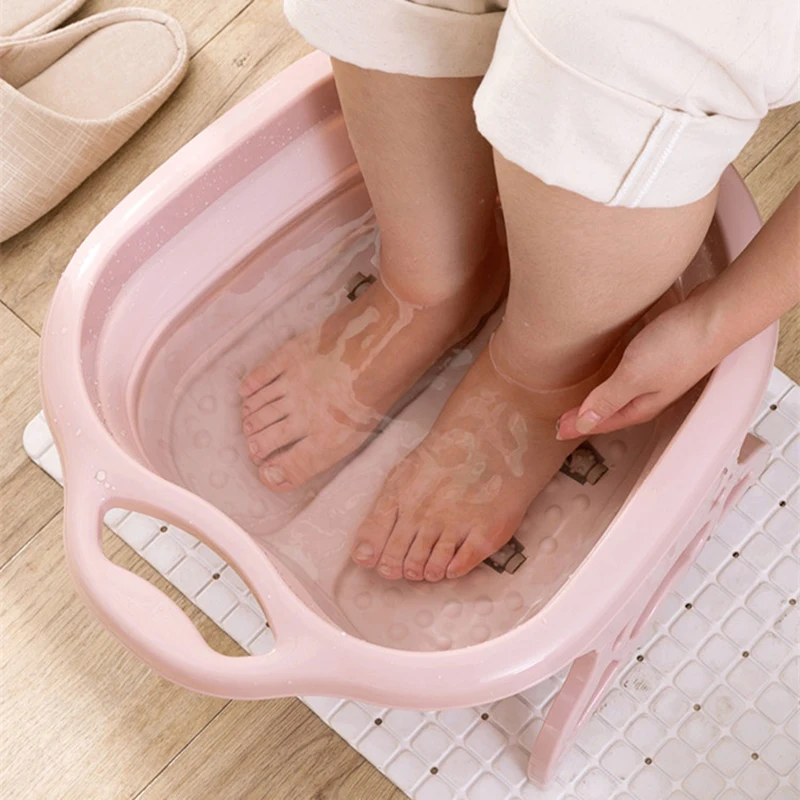 Foot Massager Sulankstomas Footbath Paprasto Putų Kibirą Plastiko Kojų Vonia, Baseinas, Perdėtai Judančias Barelį Sumažinti Spaudimą Sveikatos Priežiūros