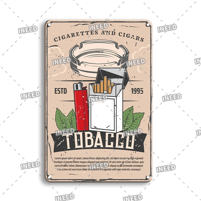 Derliaus Cigarečių Logotipą, Alavo Pasirašyti Kupranugaris Filtrai Metalinė Plokštelė, Pasirašyti Shabby Chic Dūmų Parduotuvė Žmogus Urvas Dekoro Apnašas Mados Siena Lipdukas