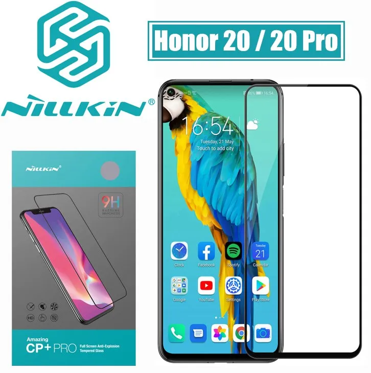 Huawei Honor 20 Pro Grūdintas Stiklas Honor20 Screen Protector Nillkin CP+ 