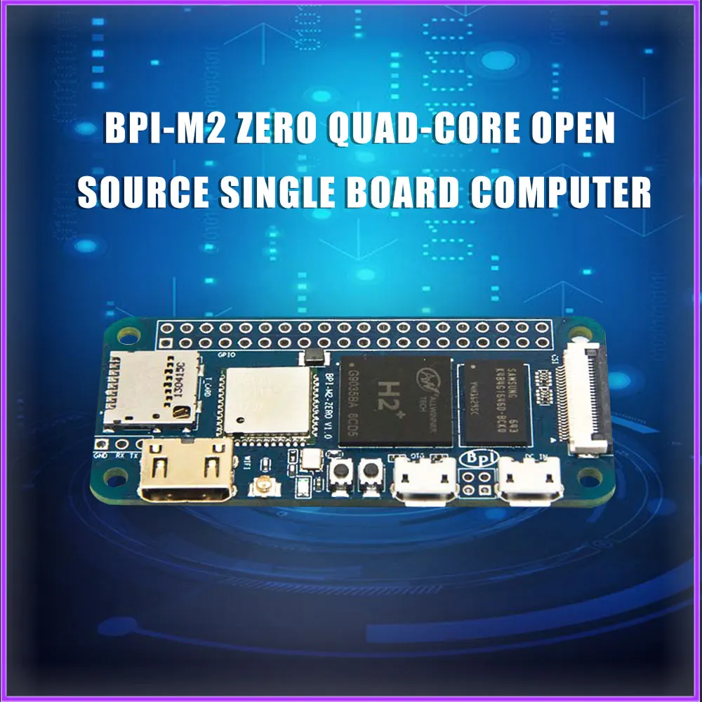 Bananų Pi M2 Nulio BPI-M2 Nulio Quad Core Vieno valdybos Plėtros Taryba Kompiuterio Alliwnner H2+ pats, kaip Raspberry pi Nulis W