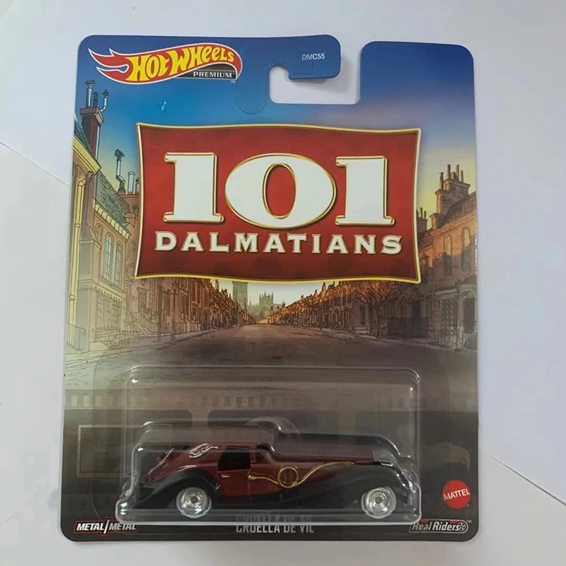Originalus Karšto Ratų Modelio Automobilių Animacinių filmų Diecast 1/64 Žaislai Berniukas Hotwheels automobilį Žaislo Vaikams, Žaislai Collector Edition Dovana DMC55