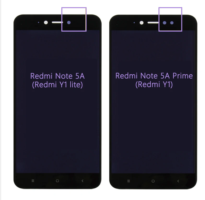 Aukščiausios Kokybės LCD Xiaomi Redmi Pastaba 5A Jutiklinio Ekrano LCD+Rėmas Redmi Pastaba 5A Premjero LCD Y1 Y1 lite Ekranas