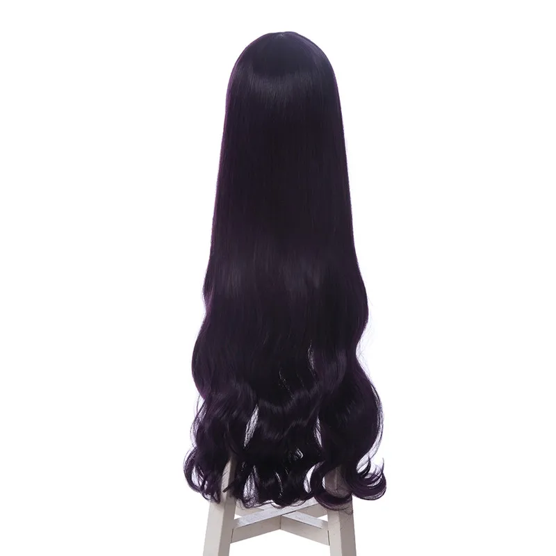 L-paštu perukas Naujas Cardcaptor Sakura Daidouji Tomoyo Cosplay Perukai 80cm Violetinė Karščiui Atsparių Sintetinių Plaukų Perucas Cosplay Perukas