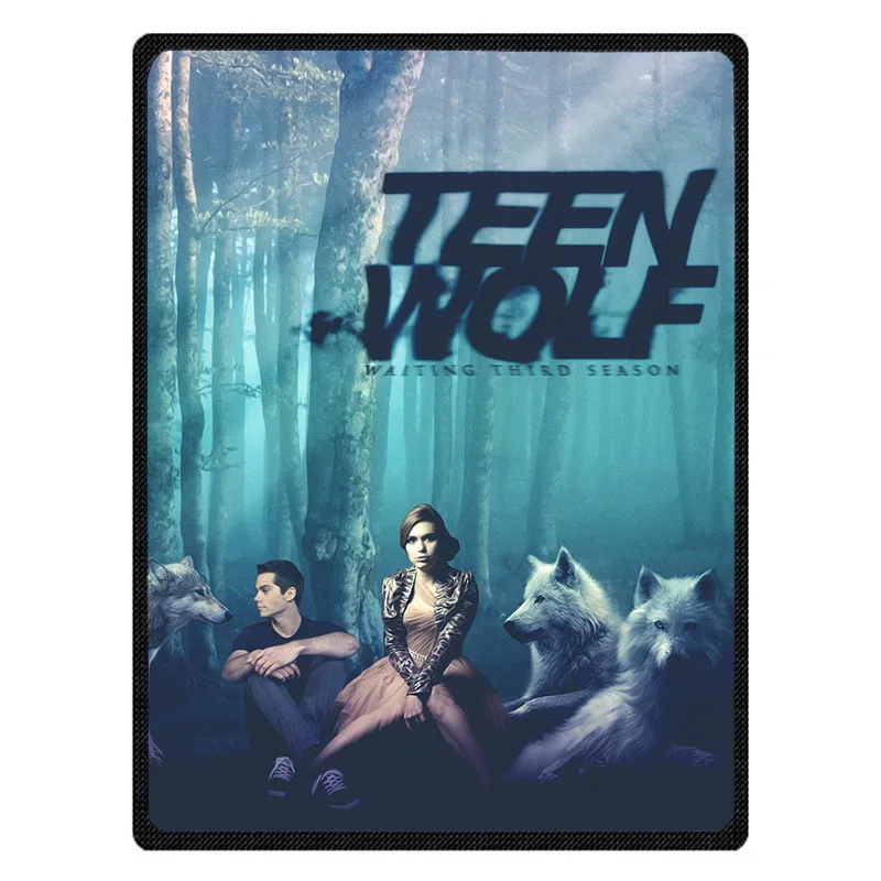 Patogus Teen Wolf Asmeninį Antklodė Sofa-Lova Mesti Antklodę, Vaikas Suaugusiųjų Šilta Antklodė Vaikų Antklodė