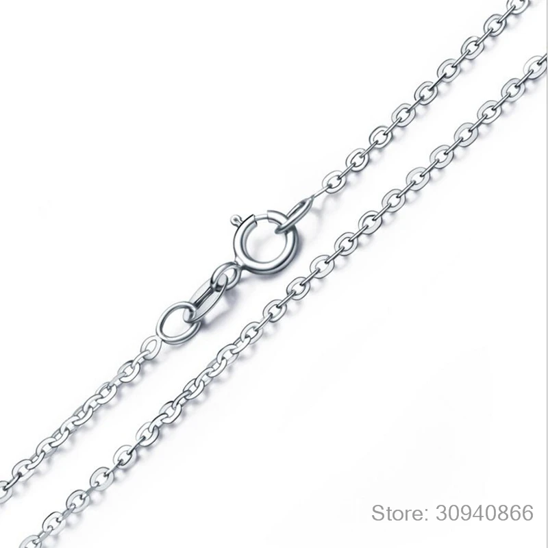 925 Sterlingas Sidabro Naujų Moteris Fine Jewelry Aukštos Kokybės Perlų Kristalų, Cirkonio Klavišą Tuščiaviduriai Pakabukas Karoliai Ilgis 45CM