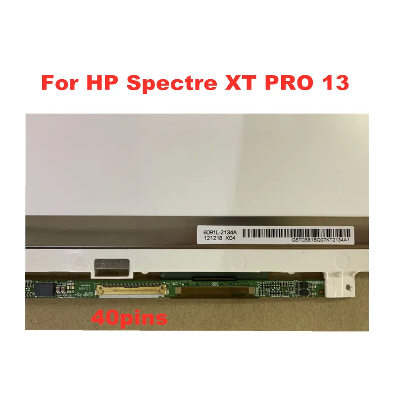 LP133WH5 TSA1 LP133WH5-TSA1 LP133WH5(TS)(A1) HP Spectre XT Pro 13 LCD Ekranas, 1366*768 LVDS 40pins