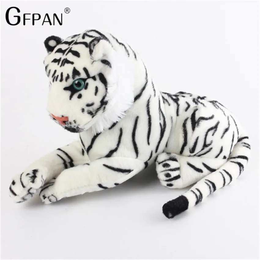 26cm Kawaii Baltieji Tigrai Pliušiniai Žaislai Modeliavimas Tigrai Minkšti Kimštiniai Lėlės Kūdikio Pagalvė Pliušinis Vaikas Žaislai Kalėdų Dovana Vaikams