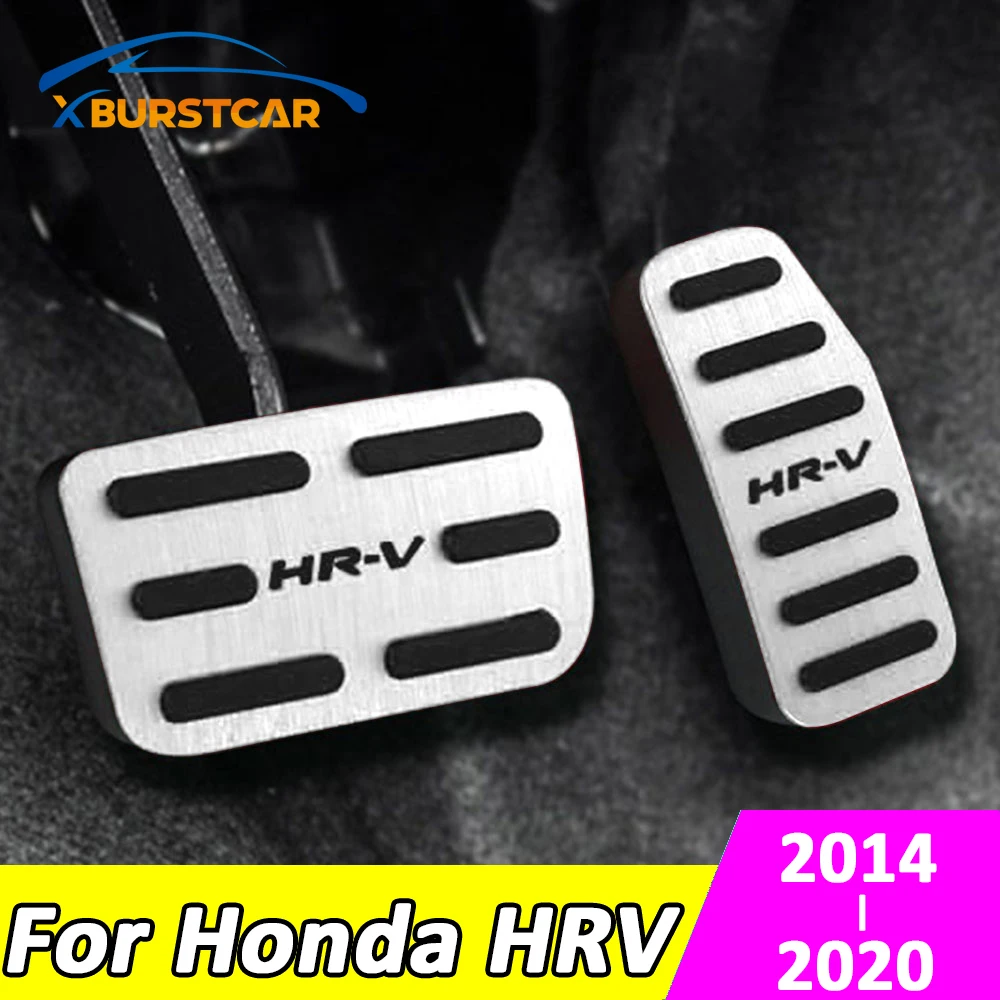 Xburstcar Honda HRV HR-V - 2020 Automobilio Pedalus Priedai Aliuminio Lydinio Pedalu Padengti Akceleratoriaus, Stabdžių pedalas pagalvėlės