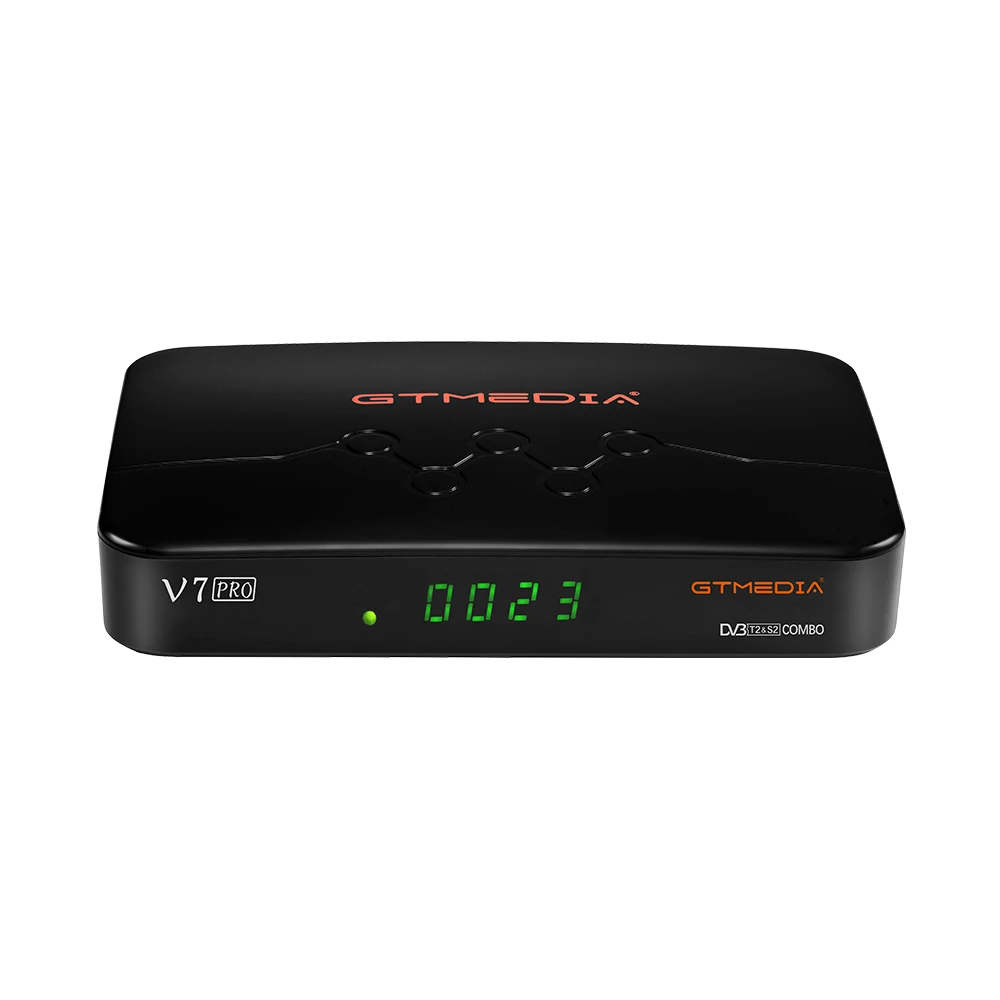 NAUJAS GTMEDIA V7 pro 1080P TV box DVB-S/S2/S2X+T/T2 CA kortelės Palydovinės TV Imtuvas Built-in WIFI tv box, Skirta H. 265 parama 