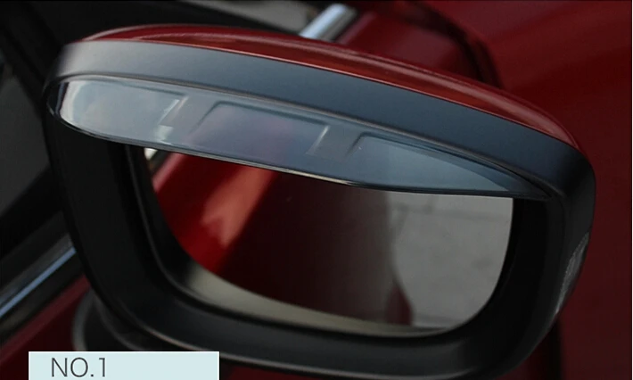 Auto galinio vaizdo veidrodėlis lietaus apsauga reflektoriai Už Mazda 6 iki m. iki m., ABS ,2vnt/daug