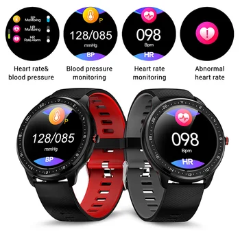 ŠIAURĖS KRAŠTO Smart Watch Vyrų IP68 Vandeniui HD Ekranas Full Screen Touch SmartWatch Su Širdies ritmas, Kraujo Spaudimas Sporto Treniruoklių