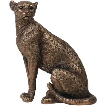 Šiaurės Derliaus Prabangus Leopardas Skulptūra Šiuolaikinės Dervos Meno Namų Dekoro Papuošalų Kūrybos Pantera Statulos Gyvūnų Skaičius Namų Dekoro