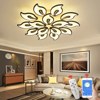 Šiuolaikinių led lubų šviesos gyvenimo kambario, miegamasis Studyroom lubų šviesos AC90-260V namų led lubų lempos šviestuvai Nemokamas Pristatymas