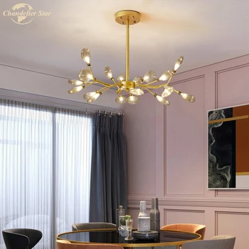 Šiuolaikinės Firefly LED Šviestuvai Gyvenimo Kambario, Miegamasis Restoranas Club Hotel Villa Loft Šiaurės Kūrybos Medžio Šaką Patalpų Lempos