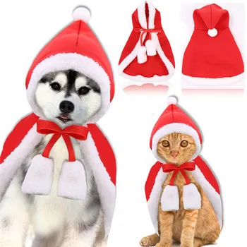 Šunų Drabužius Helovinas Kalėdų Kostiumai Žiemos Pet Hoodies Čihuahua Keturkojo Kailio Šuniukas Katės Juokinga Jumpsuit