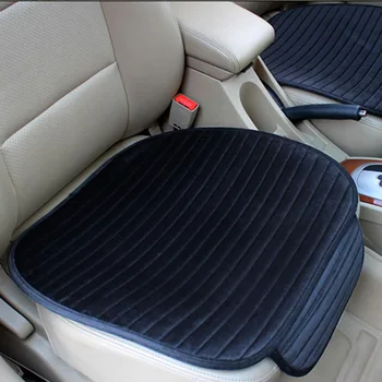 Žiemos Šiltos Automobilio Sėdynės padengti Pliušinis Aksomo Sėdynės Pagalvėlės Universalus Automatinis Priekinių Sėdynių Raštas